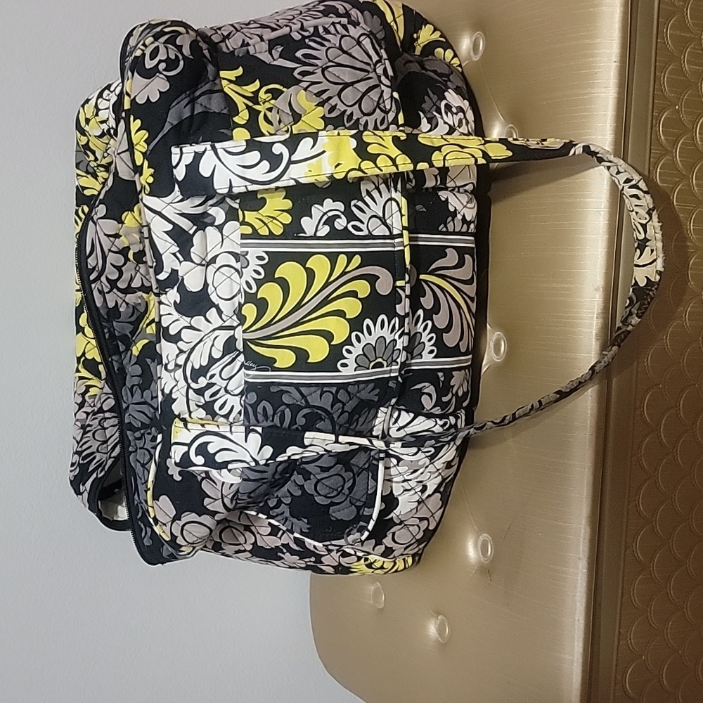 Vera Bradley Baroque Black baby bag